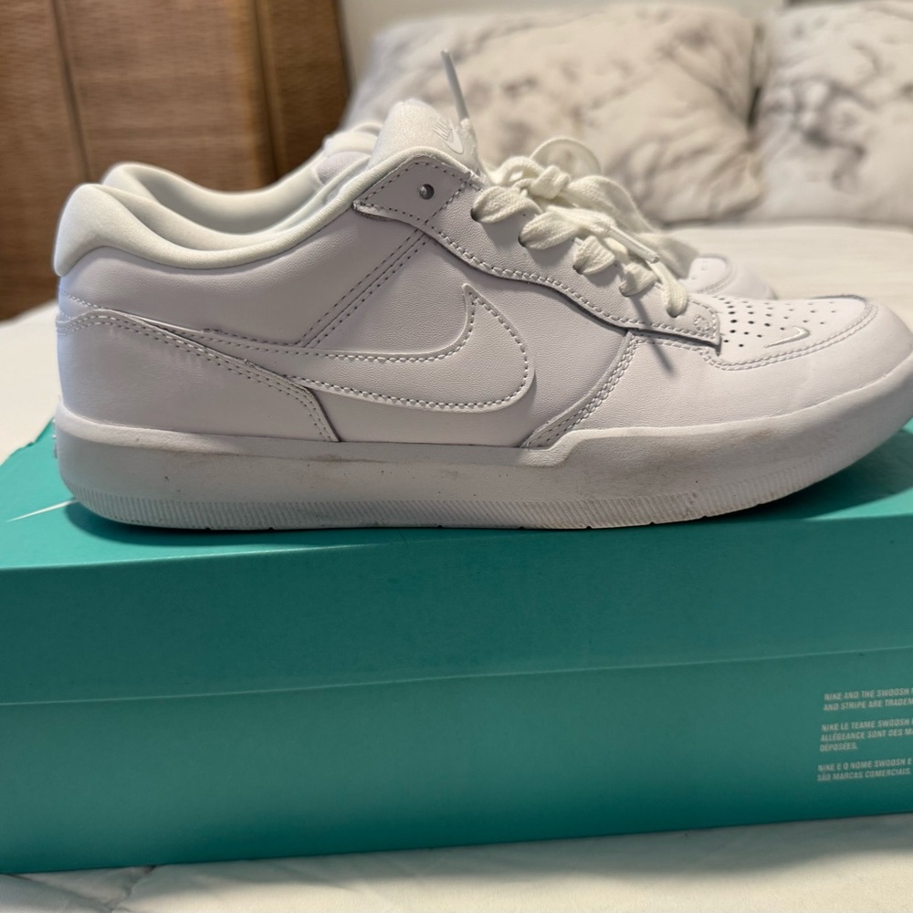 Nike Women's All-White Sneakers